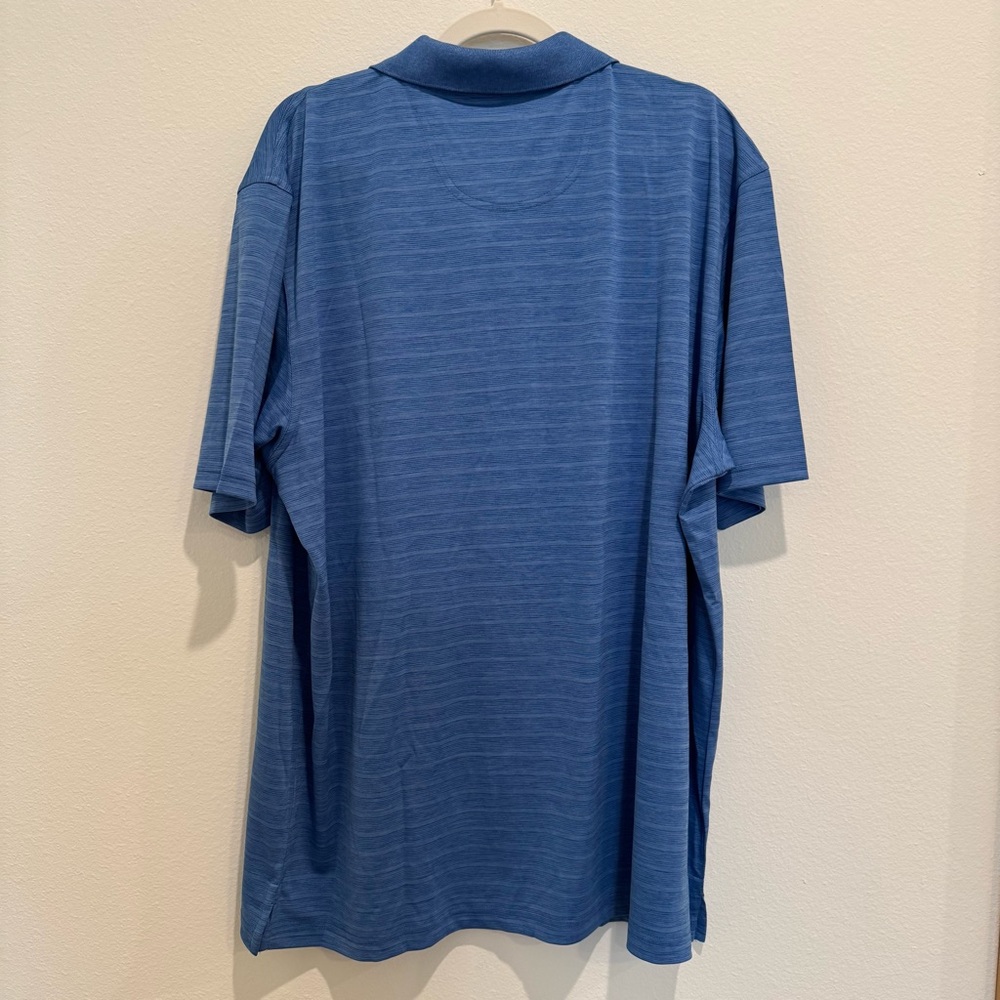 NWT Greg Norman Classic Blue Polo Shirt - Picture 5 of 5